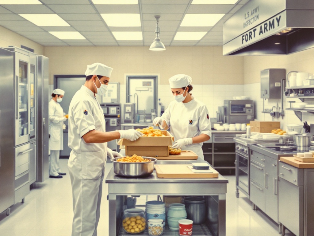 U.S. Army Ensures Food Safety Standards at Fort Johnson